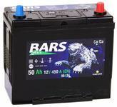 Аккумулятор автомобильный BARS Asia 6ст-50 B24L (о.п.)