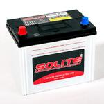 Аккумулятор автомобильный SOLITE 85 А/ч, п.п.(95D26R) без бортика