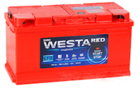 Аккумулятор автомобильный WESTA RED 100Ah 900A (о.п.)