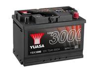 Аккумулятор автомобильный Yuasa SMF YBX3096 76Ah 680A (о.п.)