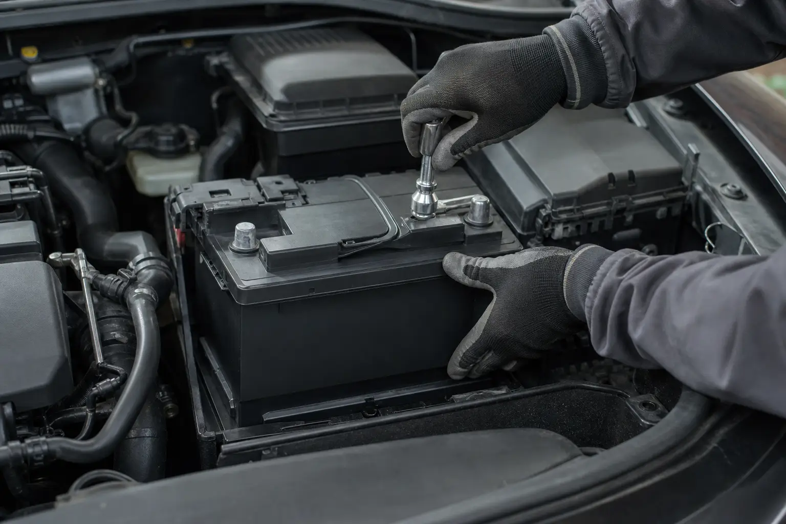 Замена аккумулятора