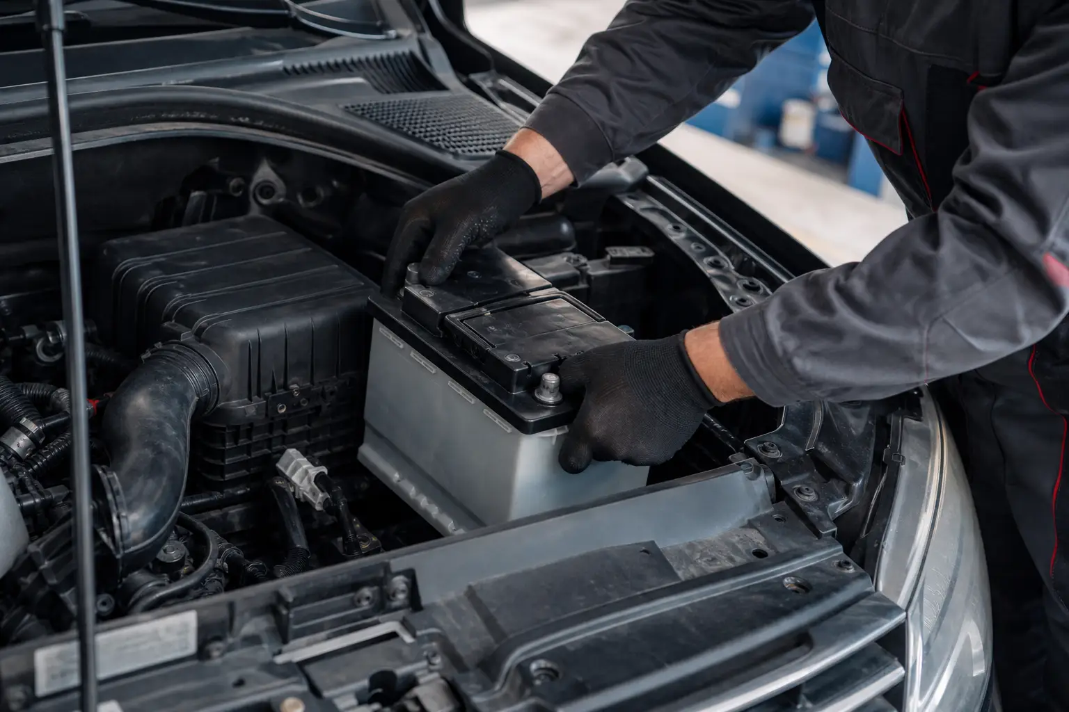 Замена аккумулятора на Volkswagen